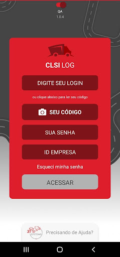 Android application CLSI LOG screenshort