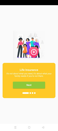 Android application Sonali Life - Policy Holder screenshort
