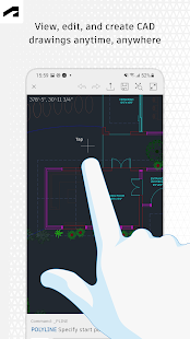 AutoCAD - DWG Viewer & Editor android2mod screenshots 2