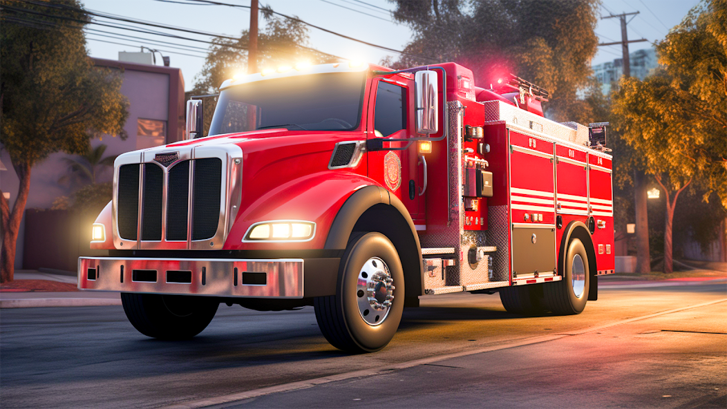 Fire Truck Simulator Game 2.8 APK + Mod (Mod speed) for Android