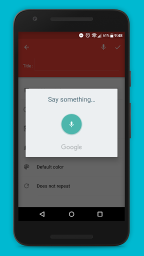 Android application An Reminder Pro screenshort