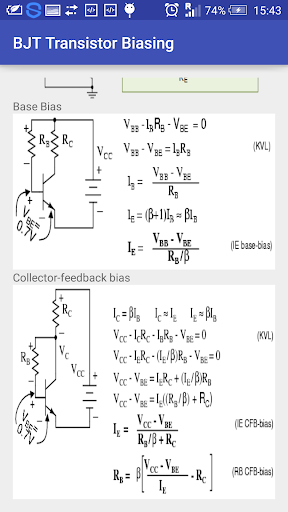Transistor Biasing Calc