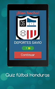 Captura de Pantalla 9 Quiz Fútbol Honduras android