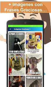 Screenshot 10 Imagenes con Frases Graciosas android