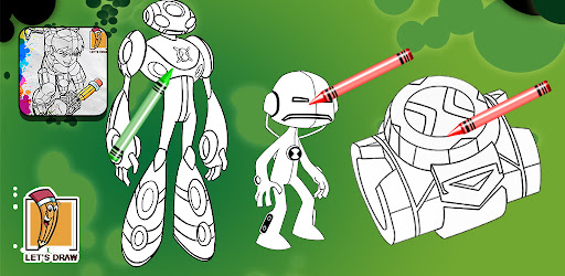 Draw Ben  Aliens Ultimate 10