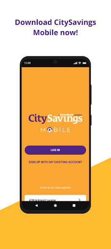 CitySavings Mobile Screen 2
