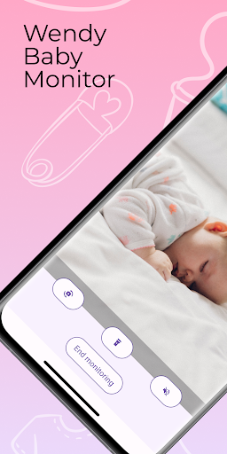 Android application Wendy Baby Monitor screenshort