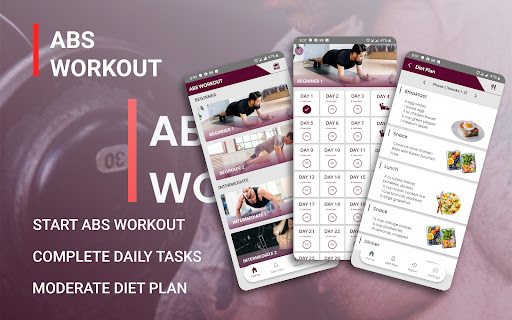 Android application Abs Workout -Six Pack 30 Days screenshort