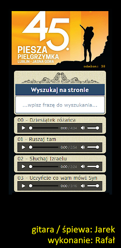 Śpiewnik Pielgrzyma Screen 2