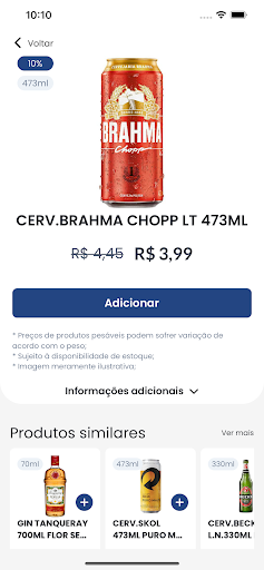 Supermercado Frizzerão Screen 2