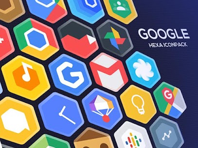 Hexa Icon Pack: zeshoekige APK (gepatcht/volledig ontgrendeld) 4