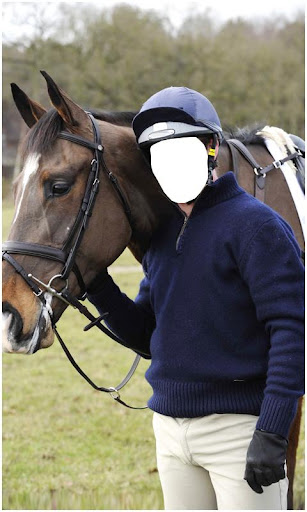 Android application Man With Horse Photo Suit screenshort