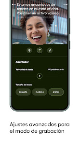 Screenshot 6 SpeakAide: Video Teleprompter android