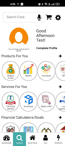 Android application Value For Money screenshort