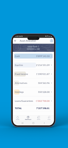 Android application WIZE Mobile Banking screenshort
