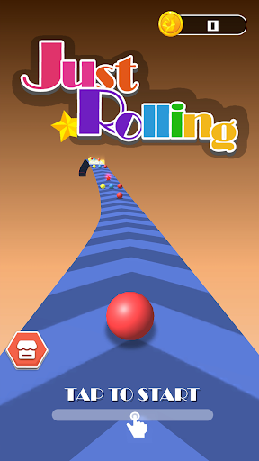 Android application Just Rolling - Ball Control screenshort