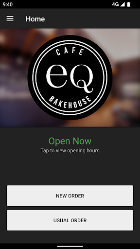 Android application EQ Cafe & Bakehouse screenshort