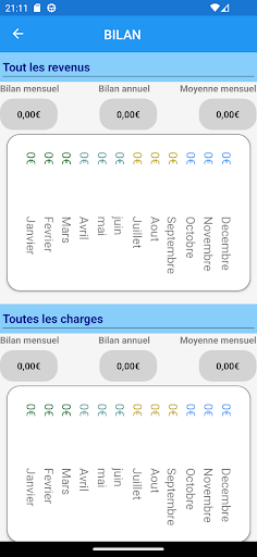 Budget Planner Screen 2