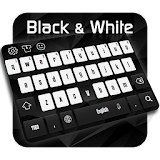 Black & White Keyboard icon