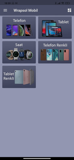 Android application Wrapsol Mobil screenshort