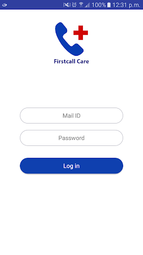 Android application Firstcall Care Services screenshort