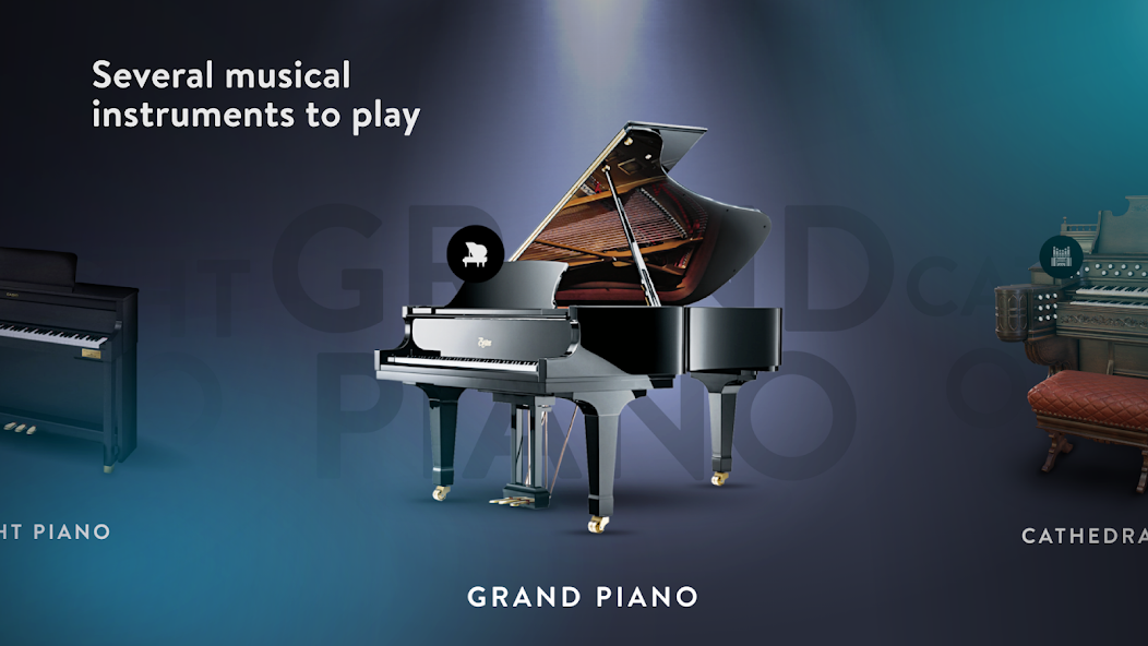 Real Piano electronic keyboard banner