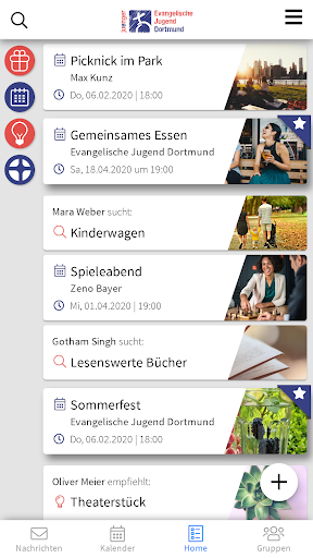 Android application Ev. Jugend Dortmund screenshort