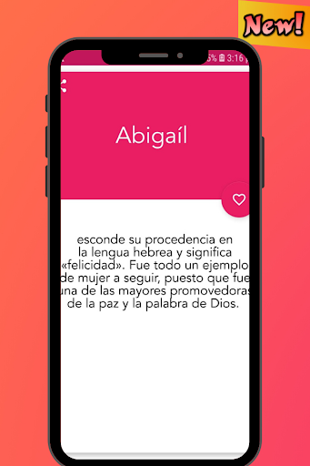 Nombres Bíblicos para Niños Screen 2