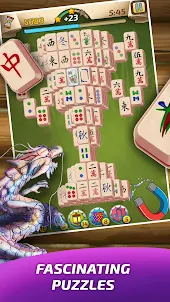 Mahjong Village - 페어 매칭 퍼즐 게임