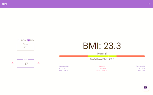 BMI Body Mass Index screenshot 6