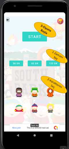 Catch Southpark - Oyna & Kazan Screen 2