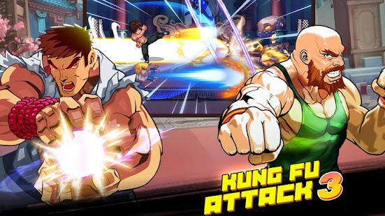 Karate King vs Kung Fu Master - Kung Fu Attack 3 Screenshot