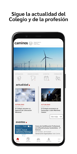 Colegio Caminos Screen 2