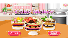 ケーキを作る- 料理ゲームのおすすめ画像1