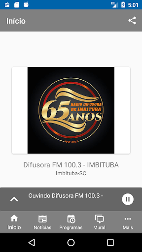 Difusora FM 100.3 - Imbituba Screen 2