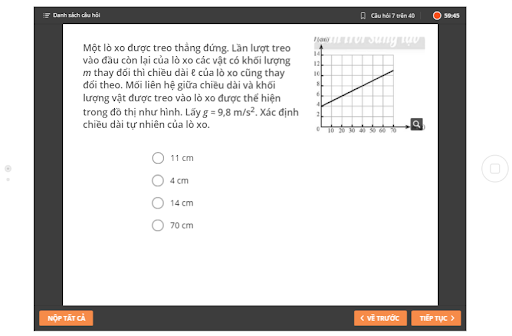 trắc nghiệm Vật lí 10 CTST