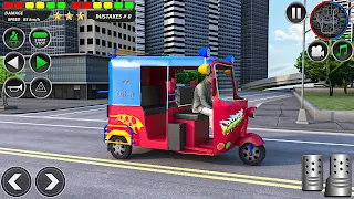 tuk tuk thai rickshaw racing - Screenshot 2