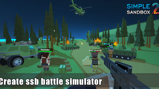 Simple Sandbox 2 Mod Apk 1.8.98 (Free Shopping, Mod Menu) Gallery 2