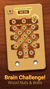 Woodle - Wood Screw Puzzle