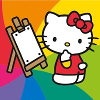 Hello Kitty Раскраска для Детей