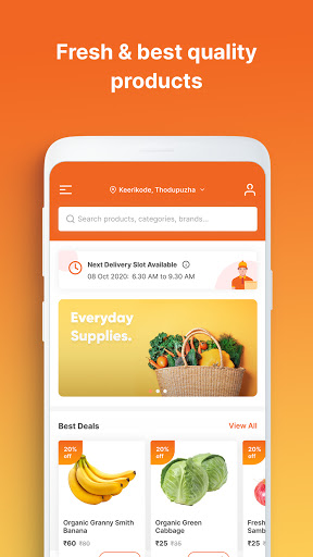 Android application Goodoor - Grocery Shopping App screenshort