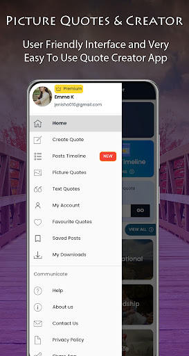 Picture Quotes - Quote Creator Screen 2