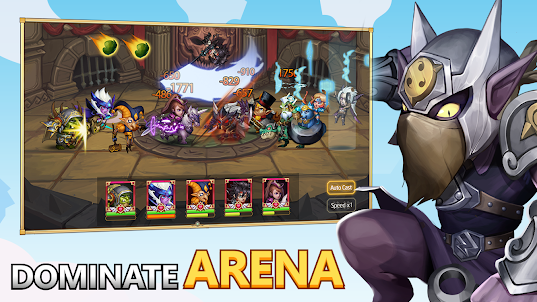 Heroes Legend Dot Arena Return