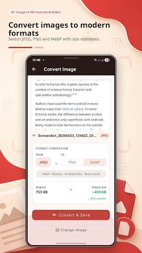 Image to PDF Converter Scanner screenshot 6