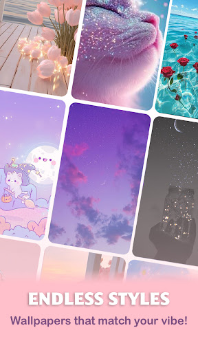 Aesthetic Wallpaper for Girls screenshot 4