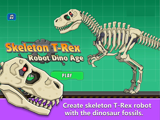 T-Rex Dinosaur Fossils Robot Age screenshots 12