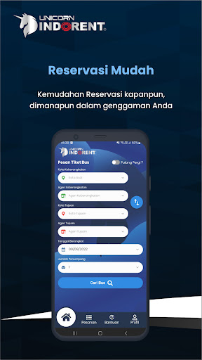 Android application Unicorn Indorent screenshort