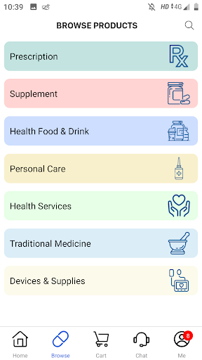 Medisave.store Screen 3