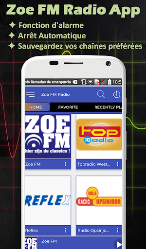 Zoe FM Radio App Belgium  Free Belgian Radios