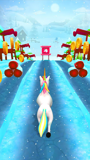 Unicorn Run Game | Runner Pony screenshots 1
